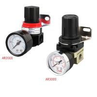 (SHUN FA) AR2000 AR3000 G1/4 39; 39; 6มม.8มม.10มม.12MmAir ควบคุมคอมเพรสเซอร์ Pressure Relief Regulator วาล์ว Fitting