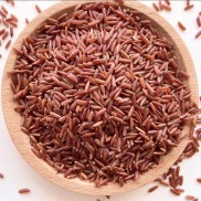 gạo ăn kiêng hữu cơ_ gạo lứt huyết rồng thơm mềm dễ ăn túi zip1kg