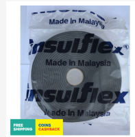 INSULFLEX เทปโฟมหุ้มฉนวนอุปกรณ์เสริมใหม่เทปสีดำ1/8 "X 2" X 30"