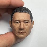 16 Scale Japanese famous Star Kitano Takeshi HEAD Model for 12figures DIY Accessories