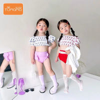 Tumama KIds Kids swimsuit summer new cross-border split cute cartoon kids bikini women