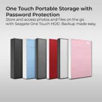 SEAGATE ONE TOUCH WITH PASSWORD PROTECTION 2TB SILVER (STKY2000401) ฮาร์ดดิสก์ 3y