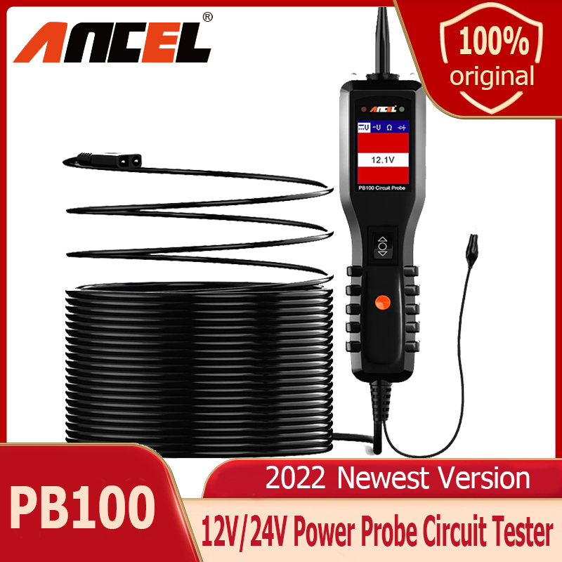Ancel PB100 Car Circuit Tester 12V 24V Power Probe Circuit Tester DC AC Voltage