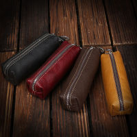 【CW】Genuine Cow Leather Men Women Key Bag Small Business Kay Case Womens Housekeepers Wholesale purse keychain keyychain wallets