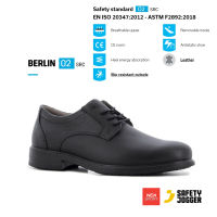 SAFETY JOGGER - Berlin รองเท้าหนัง ผู้ชาย กันลื่น แบบสวม หนังแท้ คุณภาพสูง