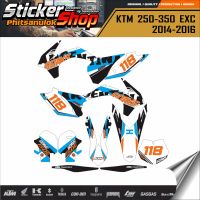 sticker KTM 250 - 350 EXC 2014-2016 No.5