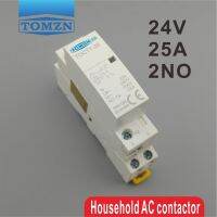 CT1 2จุด25A 24โวลต์ขดลวด5060เฮิร์ตราง Din ครัวเรือน Ac Modular คอนแทค2NO หรือ1NO 1NC