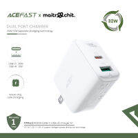 ACEFAST Wall USB Charger 1 USB-A / 1 USB-C (PD32W) Dual Port (US)