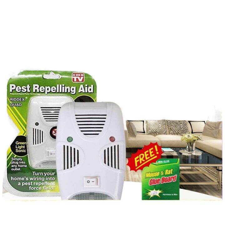 Riddex Quad Pest Control Repellers Sonic Ultrasonic Atomic Repellent