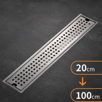 Floor Drain Anti Odor Long Linear Drainage Drainer Cover for WC Lavatory Bathroom Shower Ho Floor Drain 304 Stainless Steel