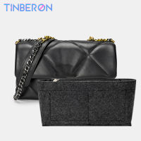 【cw】TINBERON Insert Handbags Women Makeup Organiser Felt Insert Bag liner Travel Organizer Portable Cosmetic Bag Shaper Storage Bags !