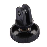 PULUZ 1/4 inch Screw Tripod Mount Adapter for GoPro Hero11 Black / HERO10 Black /9 Black /8 Black /7 /6 /5 /5 Session /4 Session /4 /3+ /3 /2 /1, DJI Osmo Action and Other Action Cameras 5mm Diameter Screw Hole, 3.3cm Diameter