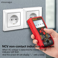 shounagui Aneng M118A ดิจิตอลมัลติมิเตอร์แบบพกพา AC/DC Tester MINI resitance Meter RMS