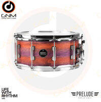 CMC กลองสแนร์กลองชุด 14 x6.5  รุ่น Prelude Poplar  สีเปลือกมังคุด รับประกันของแท้ 100%