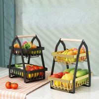 New 2-Layers Kitchen Storage Rack Shelve Plastic Assembled Sundries Food Shelf Dish Holder Stands Kitchen Organizer Accessories