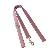 Anti-lost Bite Resistant Leash Dog Supplies Pink Purple Polyester Boston Terrier American Bully Pitbull Hand Holding Rope