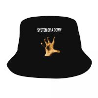 【CW】 Classic Band System Of A Down Bob Hat Men UV Protection Heavy Metal Soad Beach Hatwear