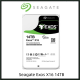 Seagate Exos X16 14TB X18 ST14000NM001G 7200RPM SATA 6Gb/s 256MB Cache 3.5-Inch Internal Data Center HDD Enterprise Hard Drive
