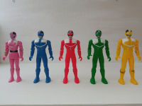 Super sentai ไทม์เรนเจอร์ Timeranger โมเดลฟิกเกอร์พลาสสติก งานเก่า หายาก