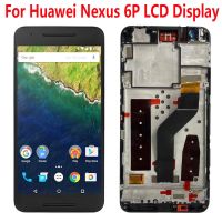 5.7 "สำหรับ Huawei Nexus 6p หน้าจอ Lcd จอแสดงผลหน้าจอสัมผัส Digitizer พร้อมกรอบสำหรับเปลี่ยนจอแสดงผล Huawei Nexus 6p