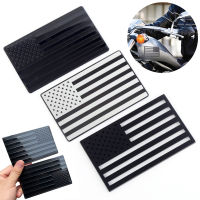 2Pcs Embossed 3D American Flag Emblem รถ Decal สติกเกอร์5 "X 3" US Flag รถกันชนป้ายสติกเกอร์สำหรับรถบรรทุกหน้าต่างรถจักรยานยนต์