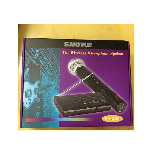 Shure SH200 Wireless Microphone SYSTEM Lazada PH