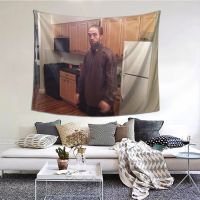 【cw】Robert Pattinson Tracksuit Meme Tapestry Hippie Wall Hanging Mandala Decoration for Bedroom Curtain Witchcraft Wall Car