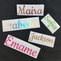 Personalized Custom Name Wall Stickers Car/Door Window Kids Room Bedroom Decoration Mural Decals