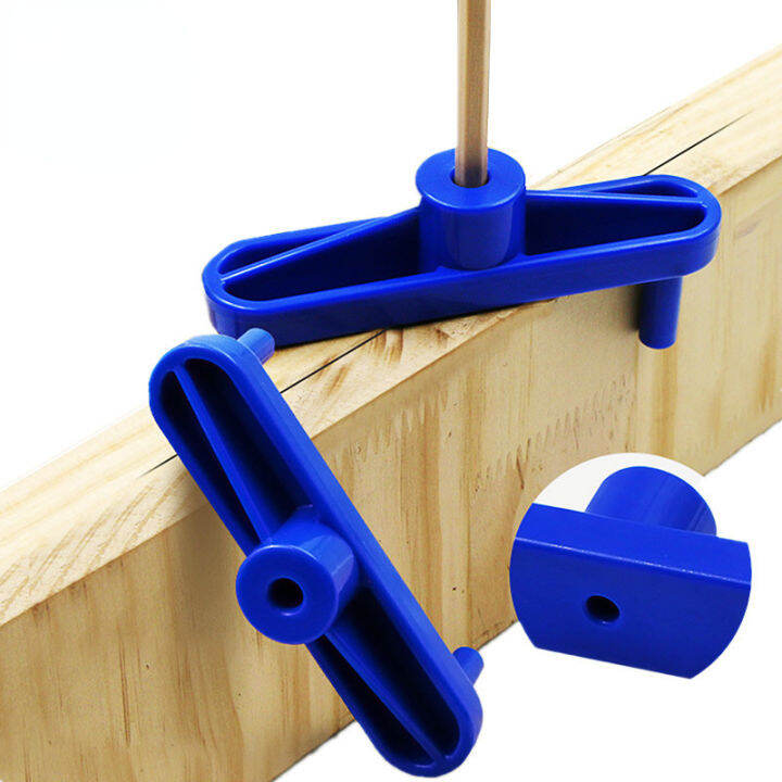 Woodworking Center Marking Guide Line Ruler Doweling Jig Wood Center