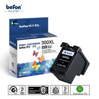 Befon เติมสีดำ300XL สำหรับ300 XL HP300 Ink Deskjet D1660 D2560 D2660 D5560 F2420 F2480