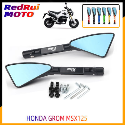 Universal Motorcycle mirror CNC side Rearview For HONDA GROM MSX 125 2014-2018 2015 2016 2017 MSX125