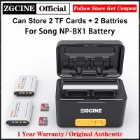 ZGCINE Official PS-BX1 Charging Box For NP-BX1 Battery 5200Mah Smart Charging Case Rechargeable For Camera Battery Storage Case