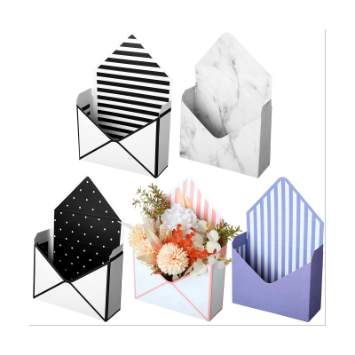 5 Pcs Flower Paper Packaging Present Craft Paper Boxes for Wedding Birthday Party Decoration