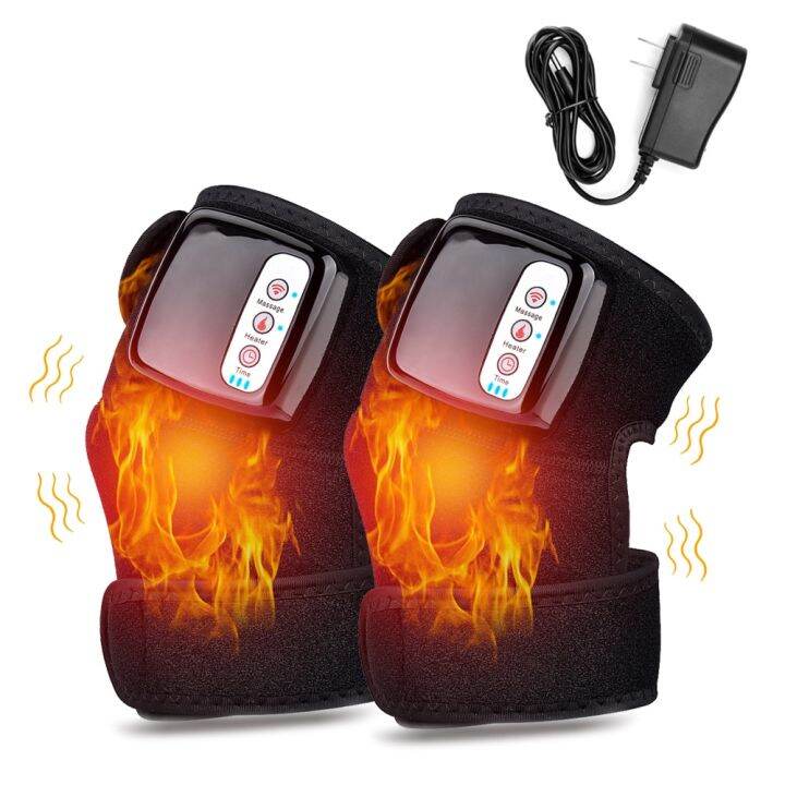 Electric Knee Warmer Far Infrared Joint Knee Massager Arthritis Legs