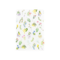 MIDORI 3 Pockets Clear Folder  Dried Flower / แฟ้ม 3 ช่อง ขนาด A6 ลายดอกไม้แห้ง แบรนด์ MIDORI จากประเทศญี่ปุ่น (D35366006)