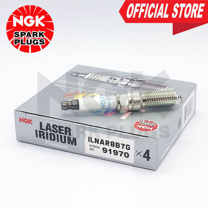 NGK ILNAR8B-7G Laser Iridium Spark Plug For MG MG6, HS, And RX5, ZS T 1 ...