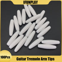 100pcs พลาสติกไฟฟ้า guitarra tremolo ARM whammy Bar caps เคล็ดลับลูกบิดสำหรับ FD ST สไตล์กีตาร์ไฟฟ้า