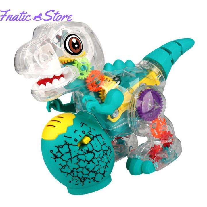 Moving Dinosaur Toys with Lights Music Tyrannosaurus Rex Toys Colorful ...