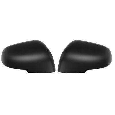 1Pair Car Styling Rearview Mirror Cover Trim Matte Black Car Rearview Mirror Cover Plastic Car Rearview Mirror Cover for Great Wall Cannon GWM Poer Ute 2019-2023 Side Outside Rear Mirror Caps