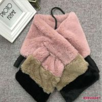 ♬MG♪-Fashion Women Plush Warm Winter Wool Blend Scarf Soft Scarves Wrap Shawl