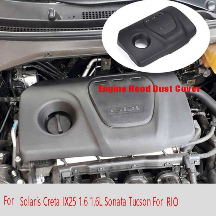 292402B930 Car Front Engine Hood Dust Cover Protective Cap for Hyundai  Solaris Creta IX25 1.6 Kia RIO 2017 Sonata Tucson