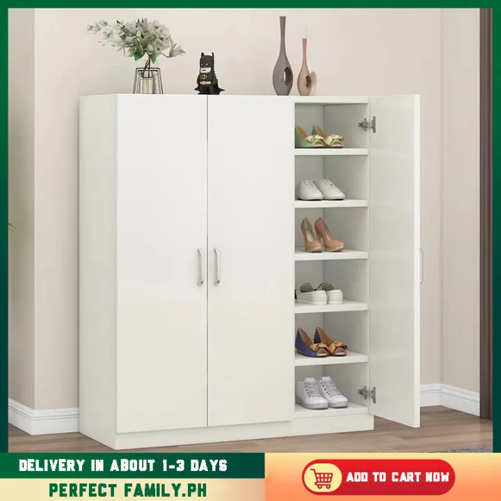 Multi Layers Fashion Wood Shoe Large Capacity Hall Storage