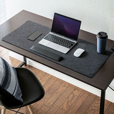【jw】卐❧  Large mouse pad Wool desk mat Laptop Cushion Desk Non-slip Mousepad gaming accessories