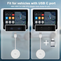 Carplay ไปยังอะแดปเตอร์กระจกรถยนต์แบบมีสาย Carplay Mirrorring Dongle Carplay Adater สำหรับ Factory Wired Carplay Converter