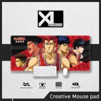 X-L | Mousepad | Slam Dunk | Extended | Large | Anime | Cute | Deskpad | Keyboard Pad Mat | Stitched Edge Deskmat | Gaming Mouse Pad