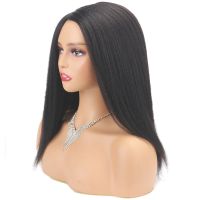 【CW】 Kinky Straight Wigs   Synthetic - 14 Aliexpress