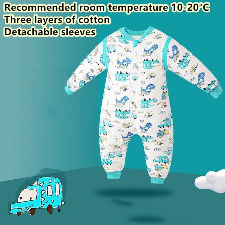 childrens-leg-split-warm-sleeping-bag-double-layer-pure-cotton-detachable-long-sleeve-sleeping-bag-girls-boys-breathable-clothe