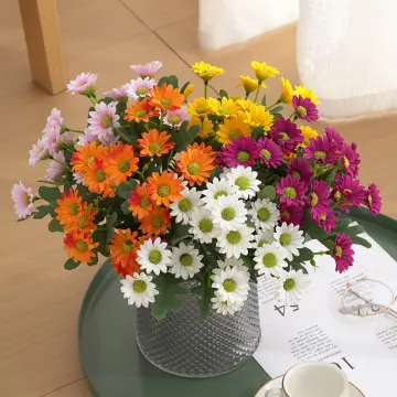 Artificial Daisy Flowers Silk Fake Small Daisy for Wedding Home