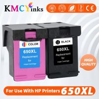 KMCYinks 650อะไหล่สำหรับ HP ผลิตใหม่650XL ตลับหมึกสำหรับ HP650 XL สำหรับ Deskjet 1015 1515 2515 2545 2645 4645 3515