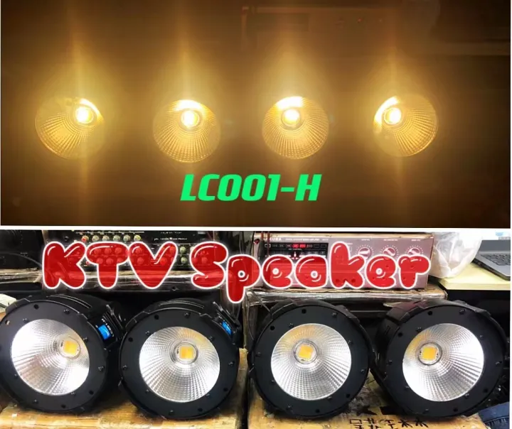 Big Dipper* LC001-H {4pcs.} Amber white Two Color LED Par Light 100W ...